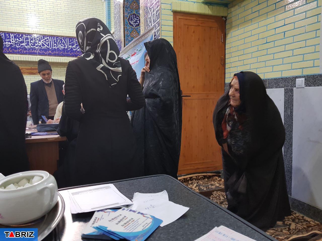 هفتمین طرح جهادی ویزیت رایگان در مناطق محروم تبریز