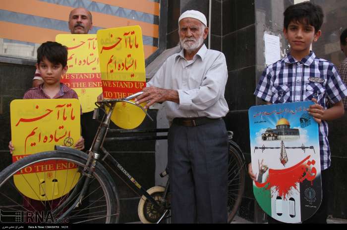 راهپیمایی روز قدس در سراسر استان برگزار شد + تصاویر