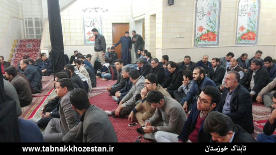 تصاویر/ مراسم سوگواری در حسینیه شهدای شمخانی اهواز