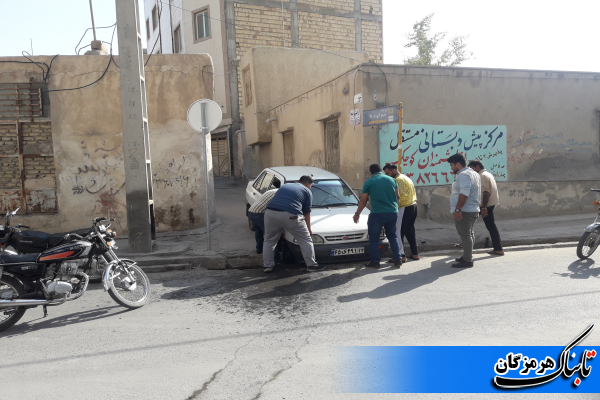 غیب شدن پل و گرفتاری شهروندان بندرعباسی غیب شدن پل و گرفتاری شهروندان بندرعباسی