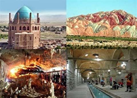 معرفی آثار تاریخی و جاذبه های گردشگری استان زنجان/غار کتله خور، منطقه حفاظت شده سرخ آباد، رودخانه قزل اوزن، آبشار شارشار