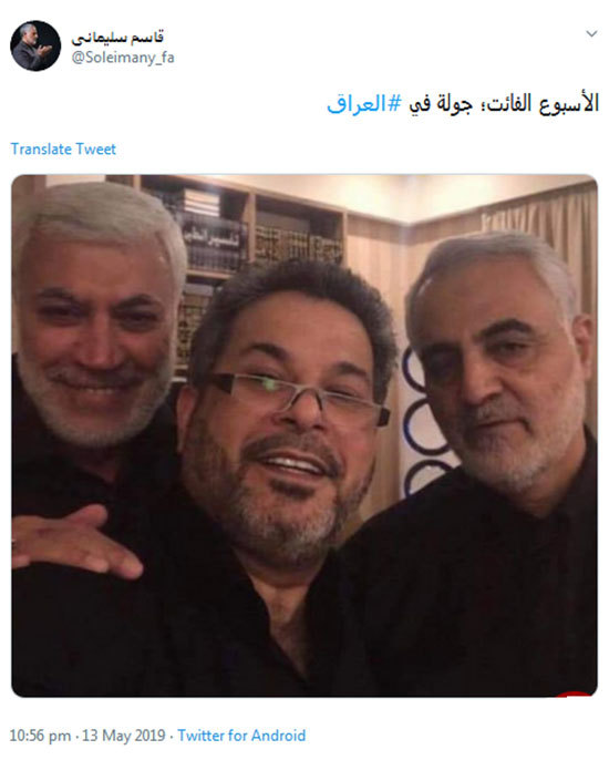 سردار سلیمانی در کنار فرماندهان حشدالشعبی سردار سلیمانی در کنار فرماندهان حشدالشعبی