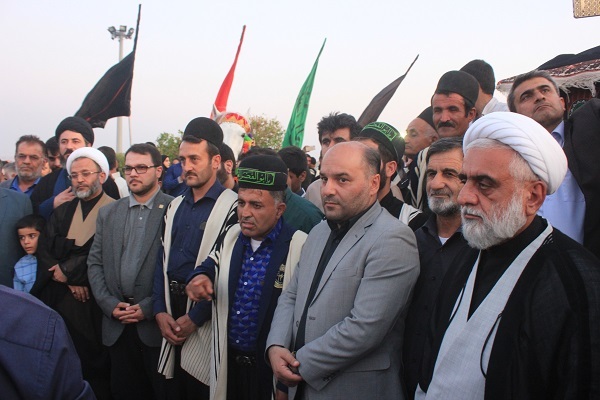 در شهرستان مسجدسلیمان آئین کتل بندون همراه با رونمایی از مافگه و یادمان امام حسین (ع)برگزارشد.