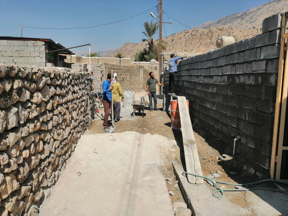 پایان ۹۰ روز همدلی انجمن جوانان در قلب لنده+تصاویر