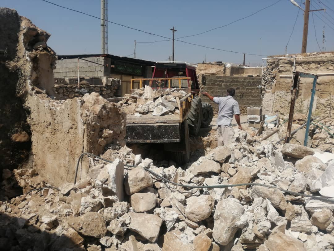 پایان ۹۰ روز همدلی انجمن جوانان در قلب لنده+تصاویر