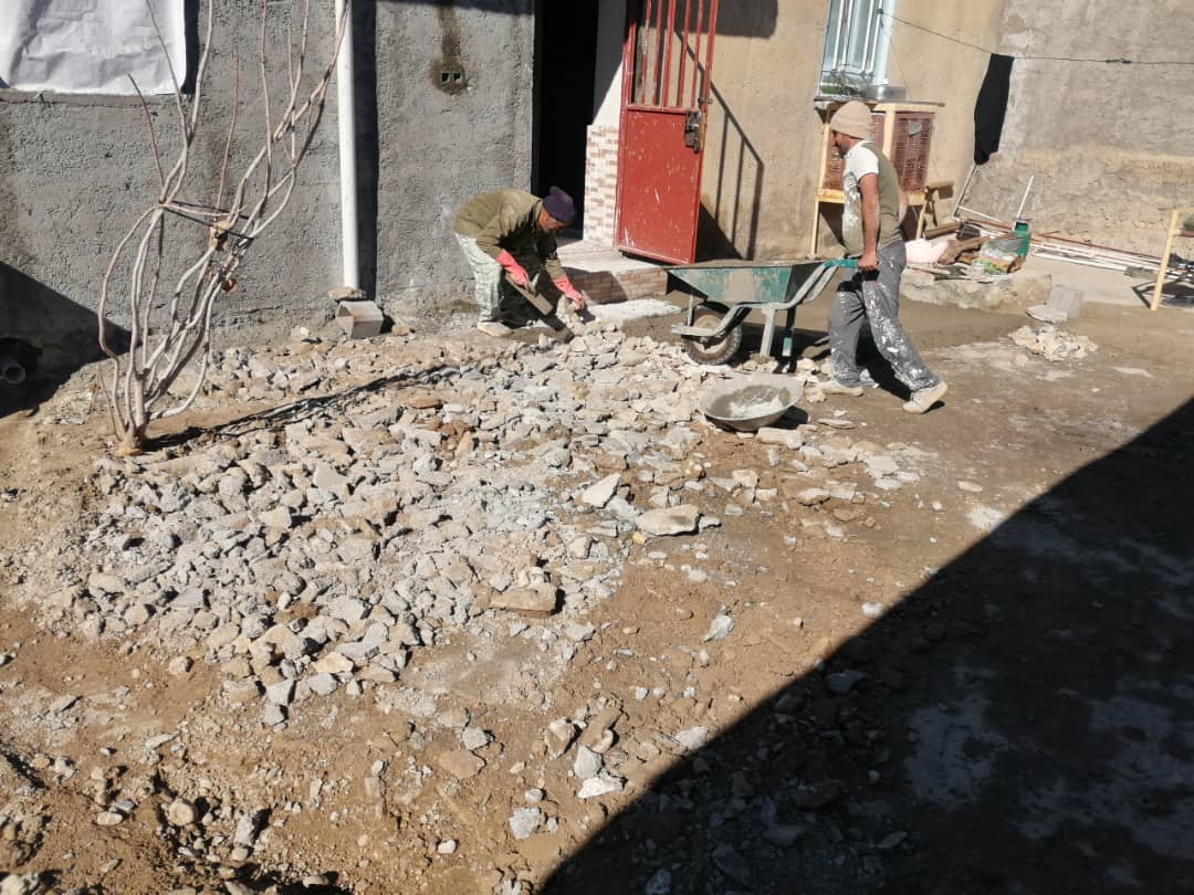 پایان ۹۰ روز همدلی انجمن جوانان در قلب لنده+تصاویر