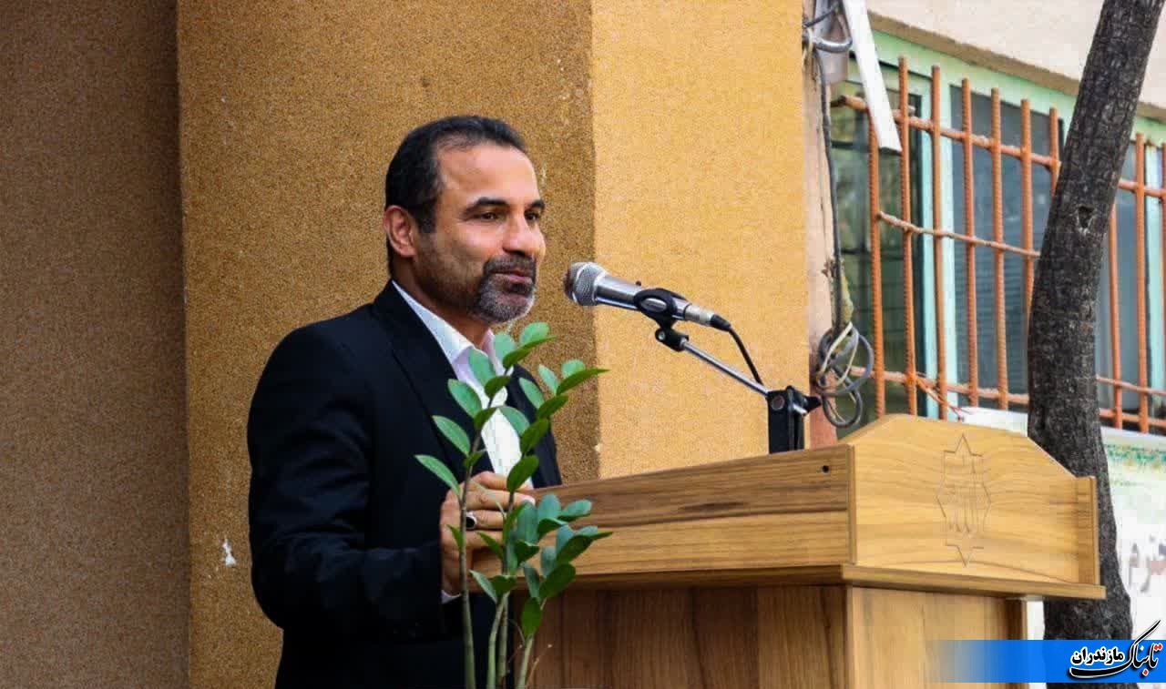 سالن ورزشی هنرستان شهید مطهری در اولین روز از هفته دولت به بهره برداری رسید