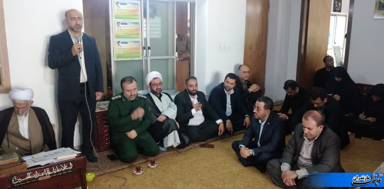 دیدار سرپرست فرمانداری و مدیران دستگاه&zwnj;های نکا با امام جمعه شهرستان