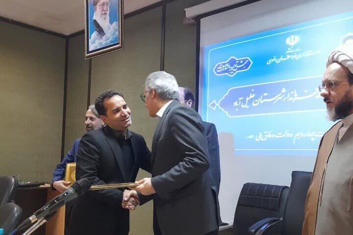 معارفه فرمانداران شهرستانهای بردسکن و خلیلآباد