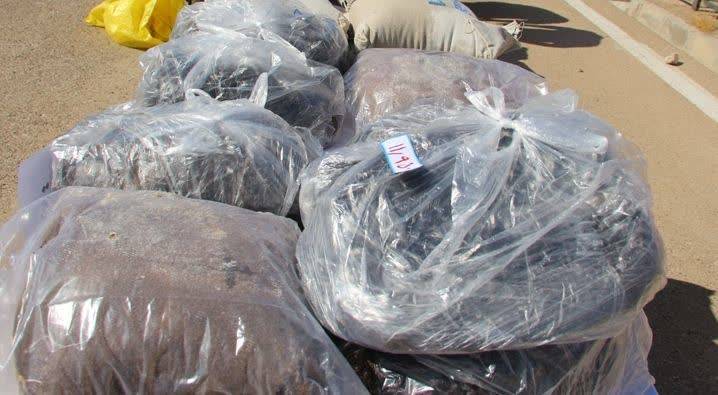 ۴۵۰ کیلوگرم تریاک در البرز کشف و ۵ نفر قاچاقچی دستگیر شدند