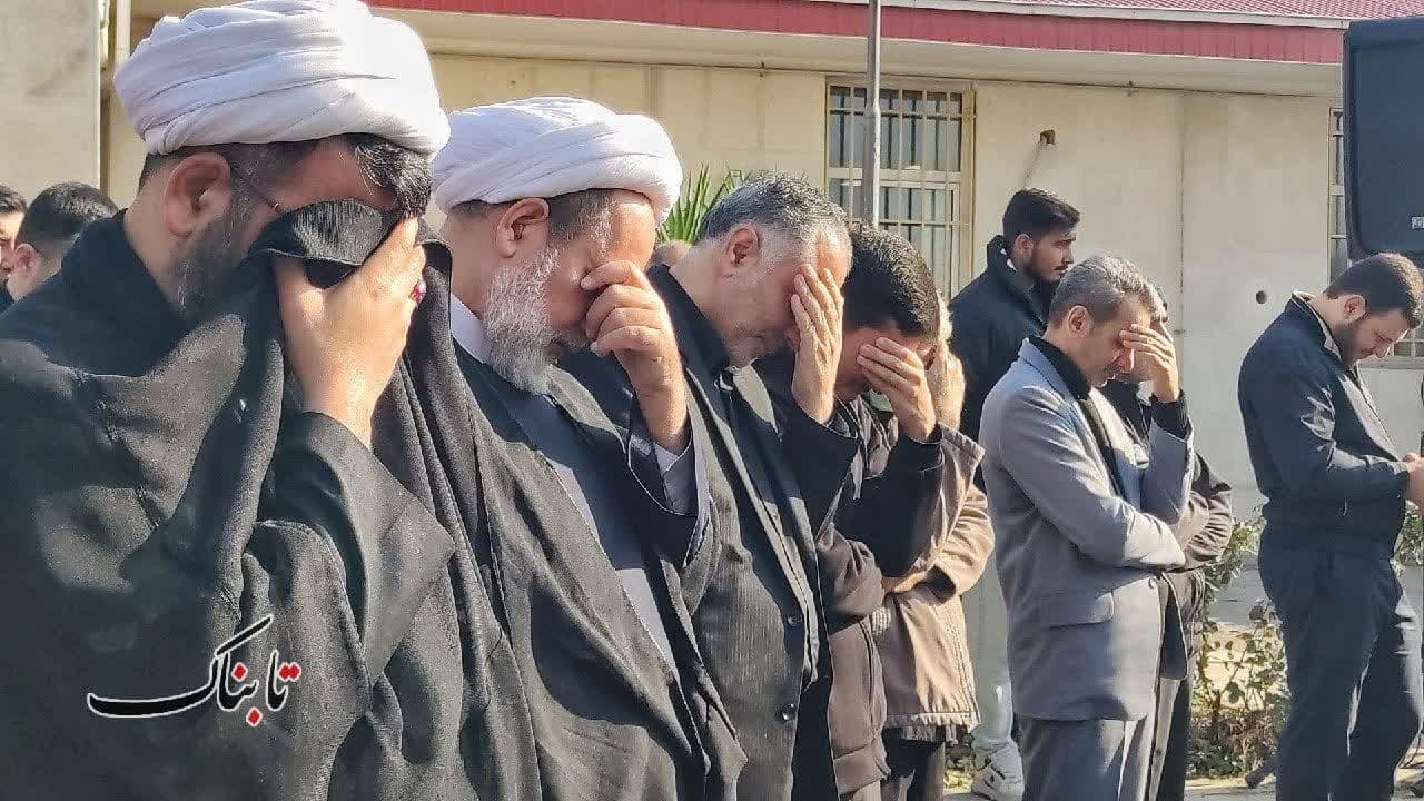 تصاویر تشییع و خاکسپاری لاله های زهرایی در مرکز گلستان