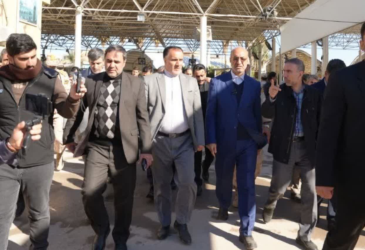 مرز خسروی باید به یکی از مرزهای اصلی برای تردد زائران تبدیل شود مرز خسروی باید به یکی از مرزهای اصلی برای تردد زائران تبدیل شود