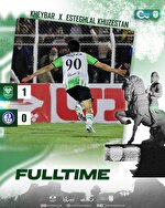 برد شیرین خانگی خیبر مقابل استقلال خوزستان