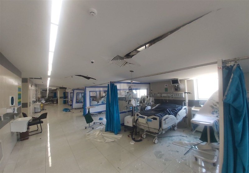 رژیم صهیونیستی به بیمارستان فارابی کرمانشاه حمله کرد/ جنایتی آشکار در هدف گرفتن مراکز درمانی و غیرنظامی+فیلم و تصاویر //س