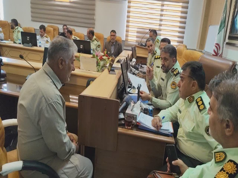 پیگیری مشکلات مردم در دیدار بافرمانده انتظامی استان کرمانشاه + فیلم