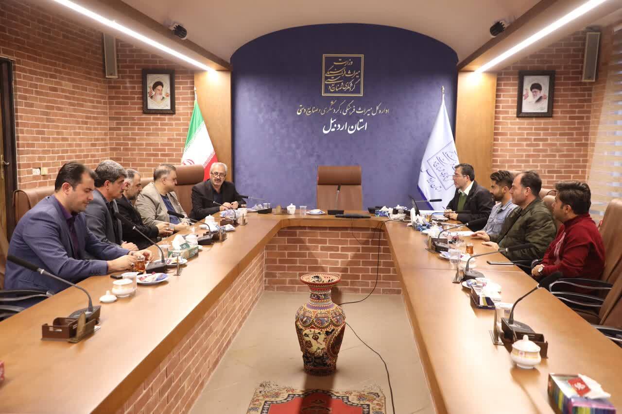 روند ساماندهی پایگاه ملی جمعه مسجد اردبیل بررسی شد روند ساماندهی پایگاه ملی جمعه مسجد اردبیل بررسی شد