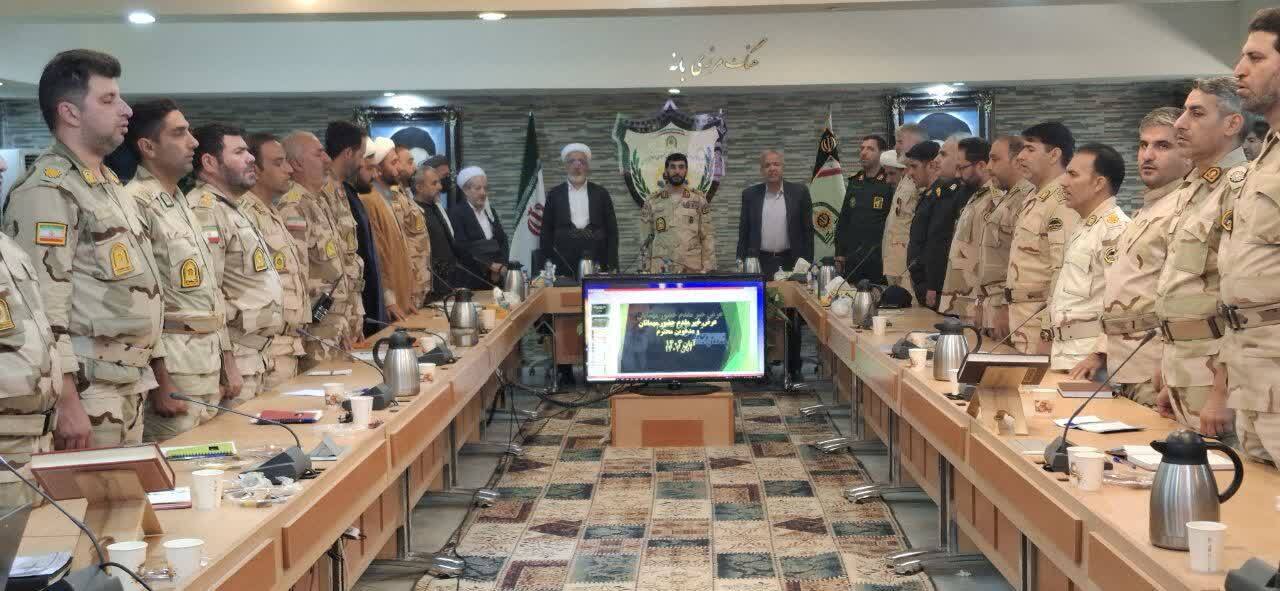 فرمانده جدید هنگ مرزی بانه معرفی شد فرمانده جدید هنگ مرزی بانه معرفی شد