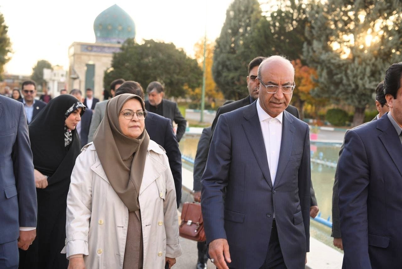 حضور معاون رئیس&zwnj;جمهور در کرمانشاه؛ آغاز سفر یک&zwnj;روزه فرزانه انصاری به استان