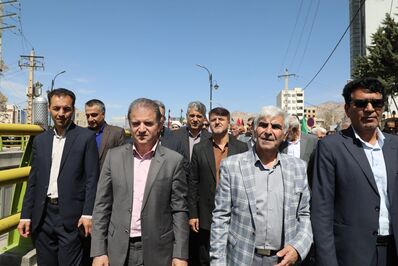 راهپیمایی روز جهانی قدس در ایلام