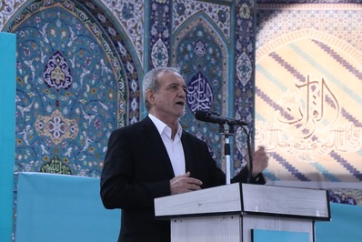 دیدار مردمی رییس جمهور با مردم ایلام