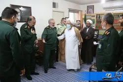 جانشین فرمانده سپاه با امام جمعه یزد دیدار کرد