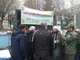 غبارروبی گلزار شهدا بمناسبت فرارسیدن دهه فجر/ برپایی موکب پذیرایی در وادی رحمت تبریز